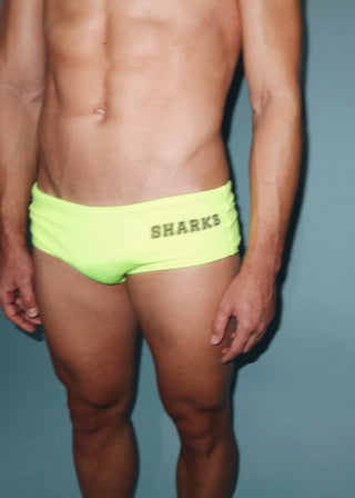 The Punk Shark Neon Trunks